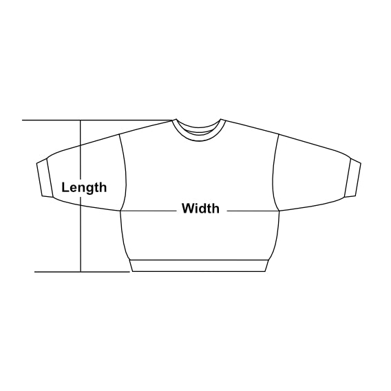 LILY OF THR VALLEY OVERSIZED SWEATSHIRT