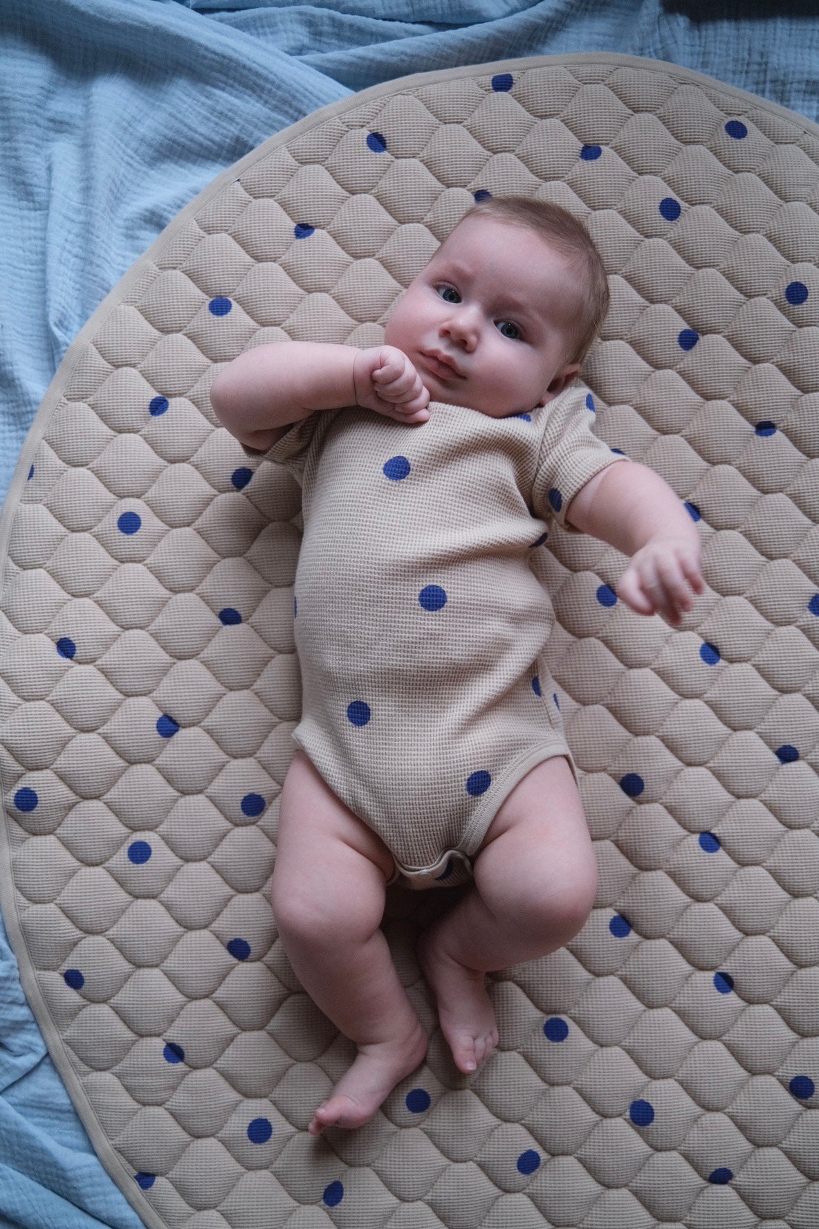 BLUEBERRY WAFFLE BODYSUIT