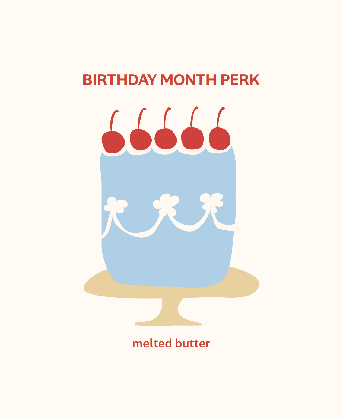 BIRTHDAY MONTH PERK