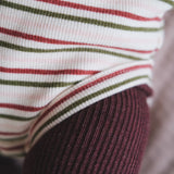 RIB LONG SLEEVE BODYSUIT