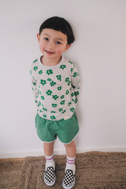 KELLY FLOWER LONG SLEEVE T-SHIRT