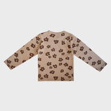 CHOCOLATE FLOWER LONG SLEEVE T-SHIRT