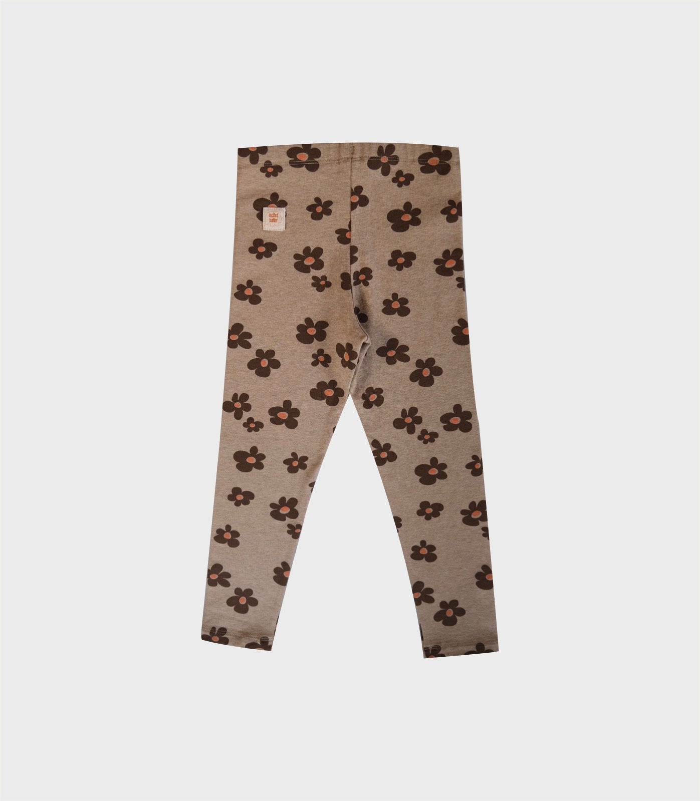 CHOCOLATE FLOWER LEGGINGS