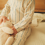 STRAWBERRY STRIPES LONG SLEEVE T-SHIRT