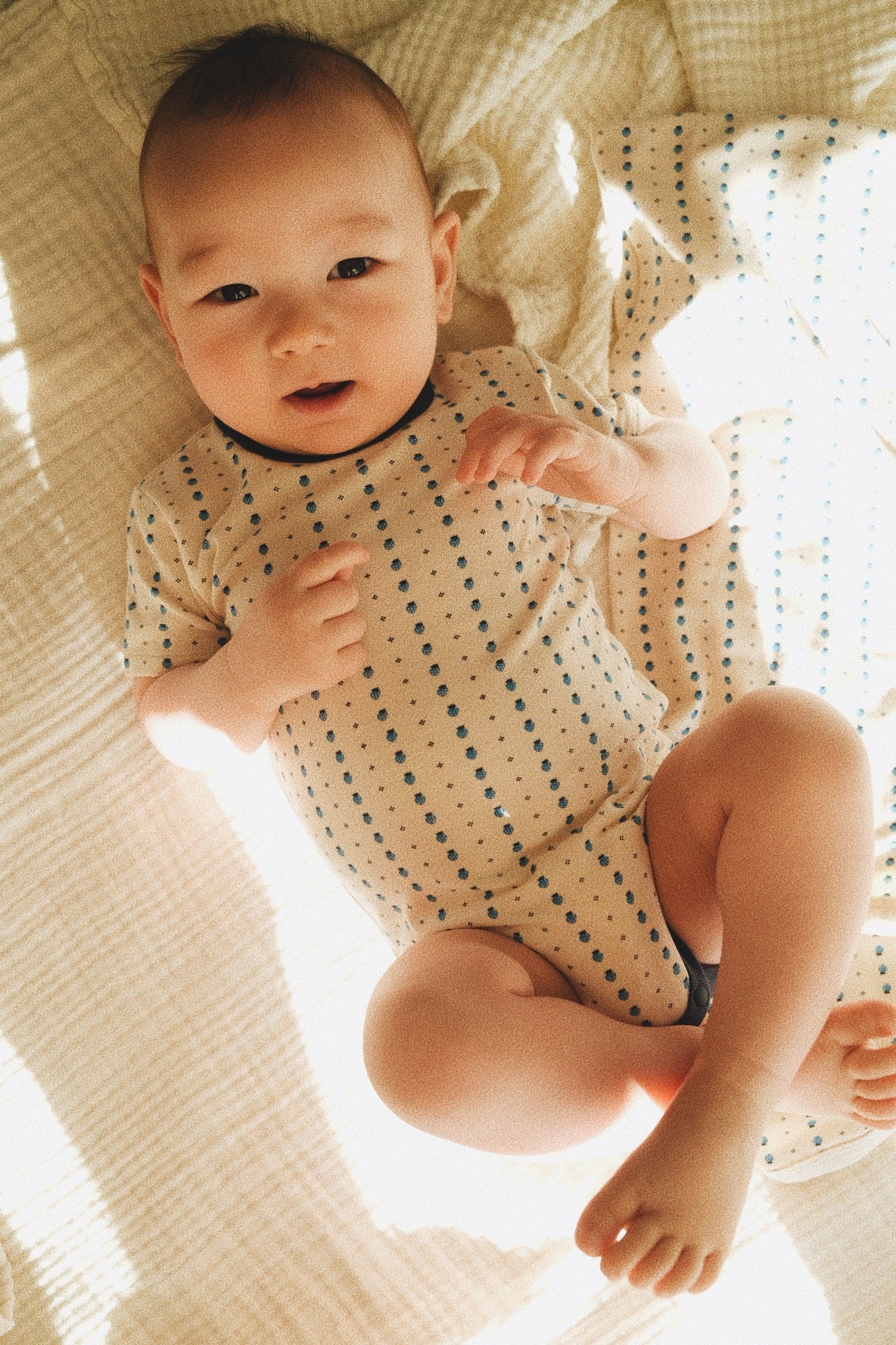 STRAWBERRY STRIPES BODYSUIT