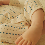STRAWBERRY STRIPES COVERALL