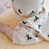 GREEN UNICORN BONNET