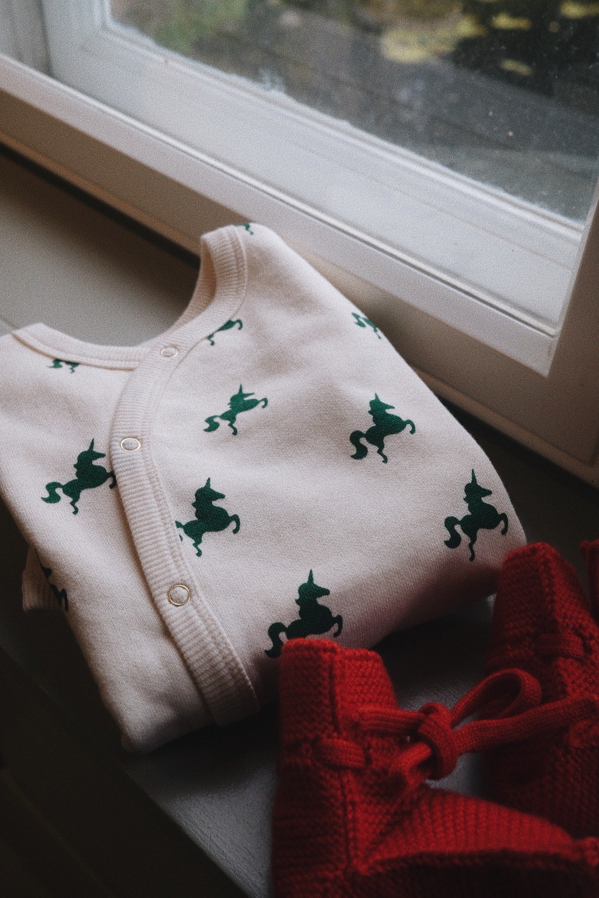 GREEN UNICORN COVERALL