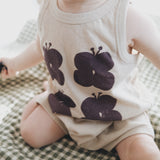 BUTTERFLY SLEEVELESS ROMPER