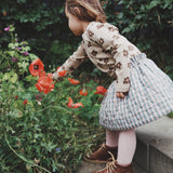 CHOCOLATE FLOWER LONG SLEEVE T-SHIRT