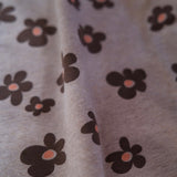 CHOCOLATE FLOWER COVERALL