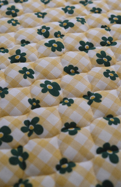 FLOWER CHECK BASKET