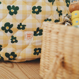 FLOWER CHECK BASKET