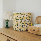 FLOWER CHECK BASKET