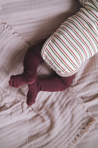 RIB LONG SLEEVE BODYSUIT