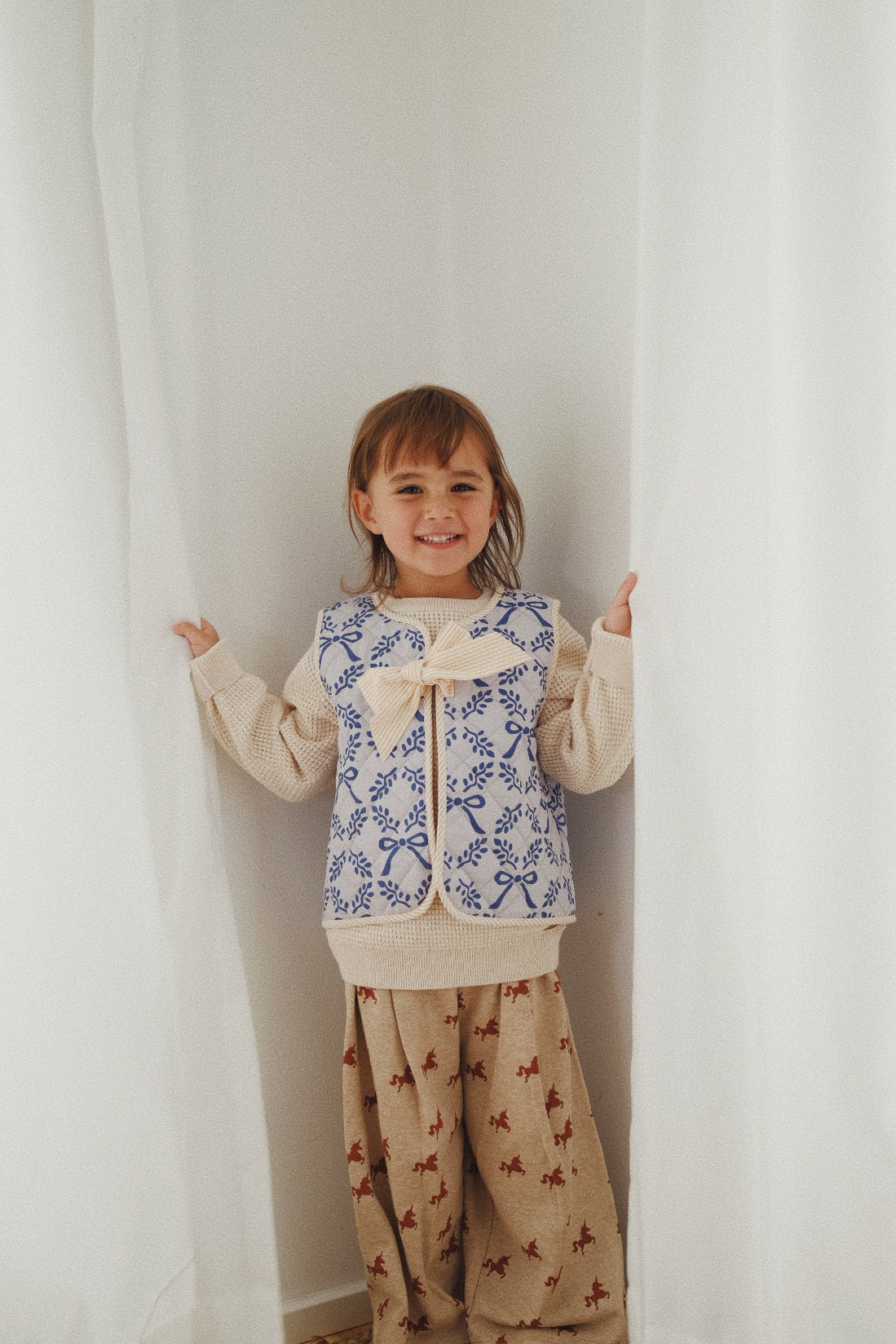 RIBBON TREE QUILT VEST