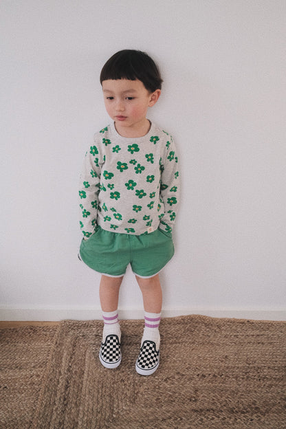 KELLY FLOWER LONG SLEEVE T-SHIRT