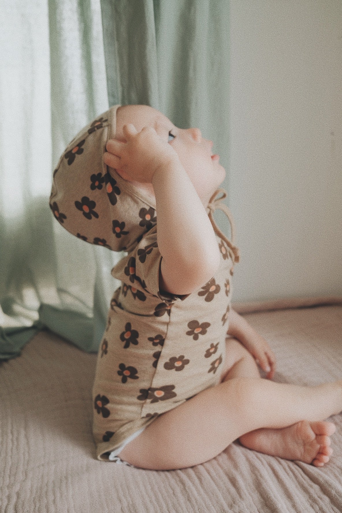 CHOCOLATE FLOWER BODYSUIT