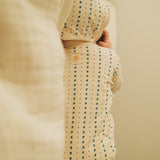 STRAWBERRY STRIPES COVERALL