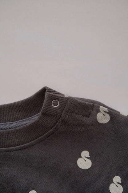 BLACK SWAN OVERSIZED BODYSUIT