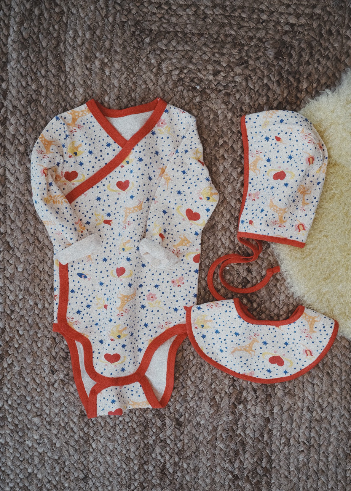 MAGICAL DEER WRAP BODYSUIT