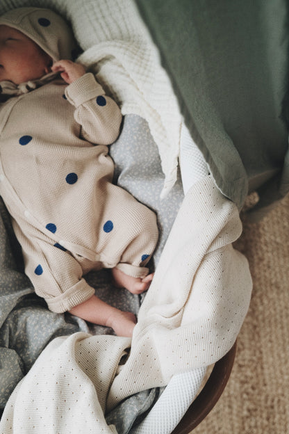 BLUEBERRY WAFFLE COVERALL