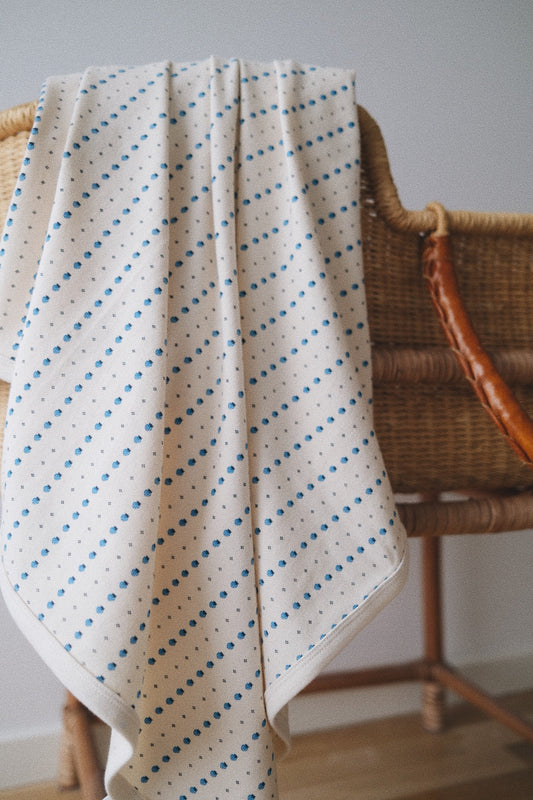 STRAWBERRY STRIPES BLANKET