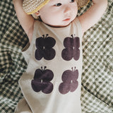 BUTTERFLY SLEEVELESS ROMPER