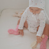 RAINBOW DIAMONDS LONG SLEEVE BODYSUIT