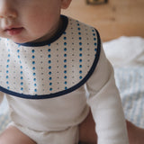 STRAWBERRY STRIPES BIB