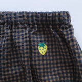 GINGHAM CHECK PUMPKIN PANTS