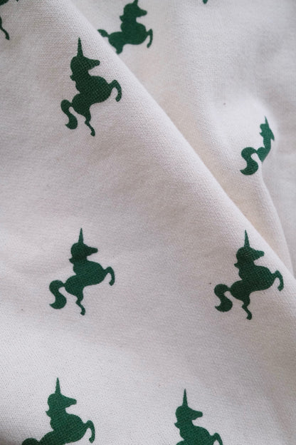 GREEN UNICORN OVERSIZED BODYSUIT