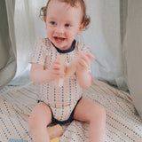 STRAWBERRY STRIPES BODYSUIT