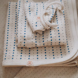 STRAWBERRY STRIPES BLANKET