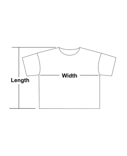 BLUEBERRY WAFFLE BIG T-SHIRT