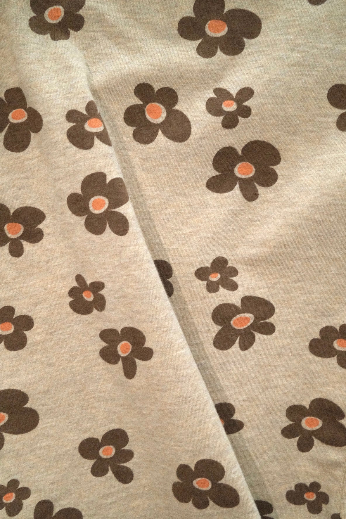 CHOCOLATE FLOWER PUMPKIN PANTS