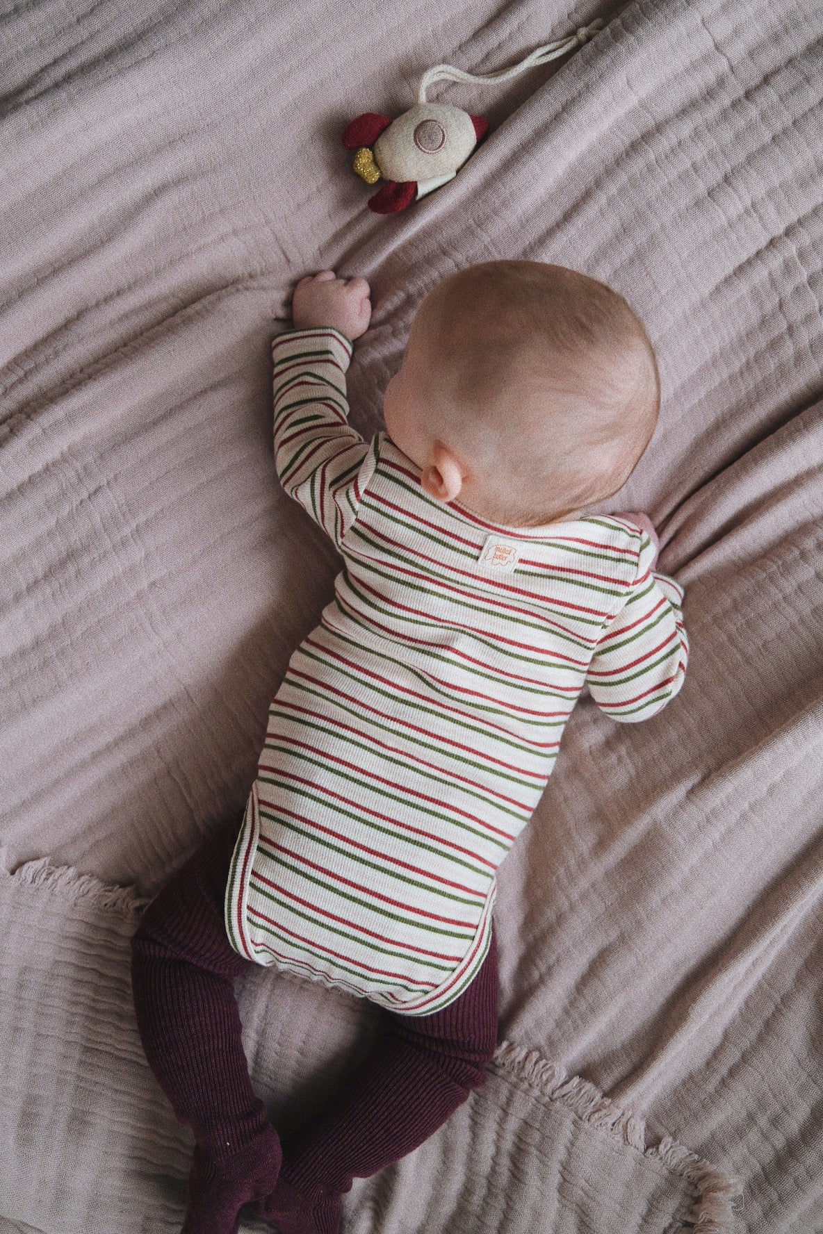 RIB LONG SLEEVE BODYSUIT