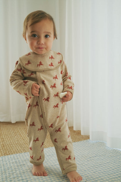 GREEN UNICORN COVERALL