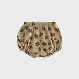 CHOCOLATE FLOWER PUMPKIN PANTS