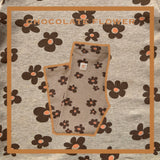 CHOCOLATE FLOWER LEGGINGS
