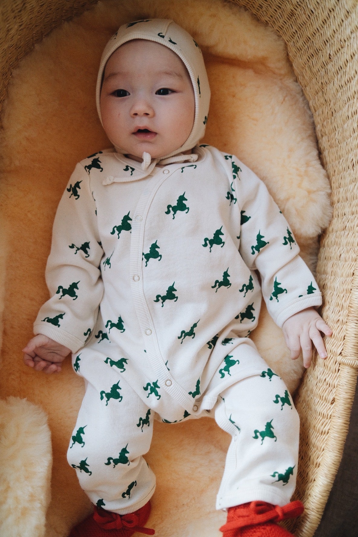 GREEN UNICORN COVERALL