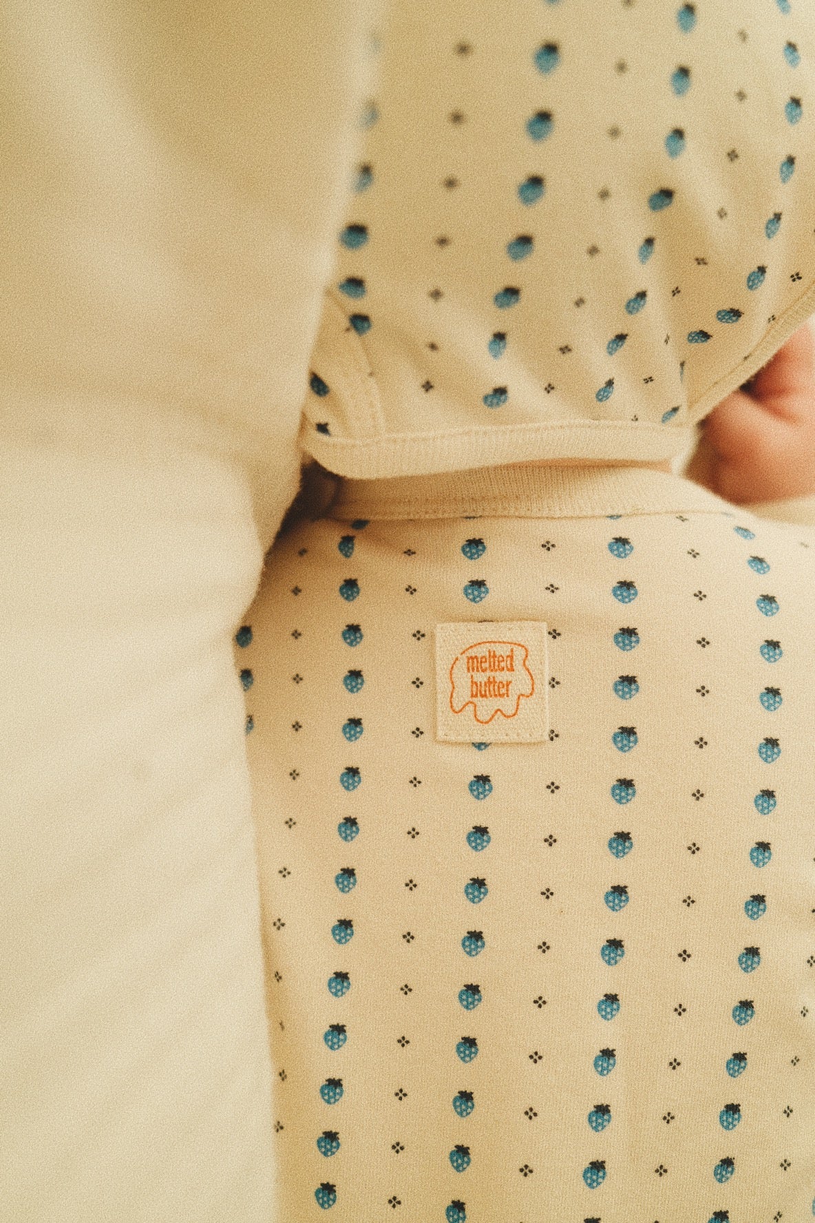 STRAWBERRY STRIPES COVERALL