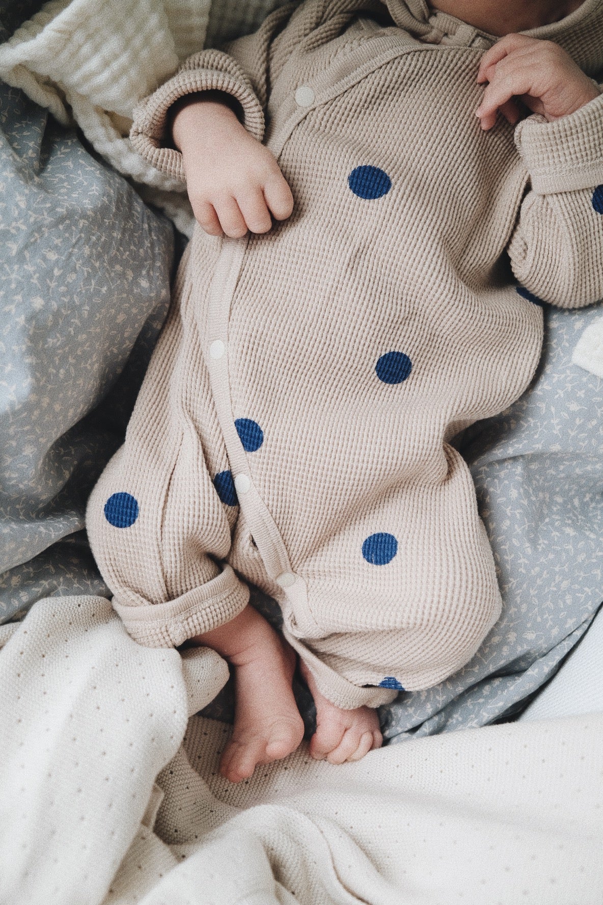 BLUEBERRY WAFFLE COVERALL