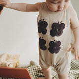 BUTTERFLY SLEEVELESS ROMPER