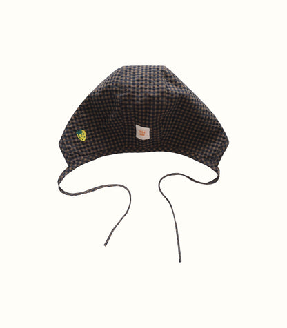 GINGHAM CHECK BONNET