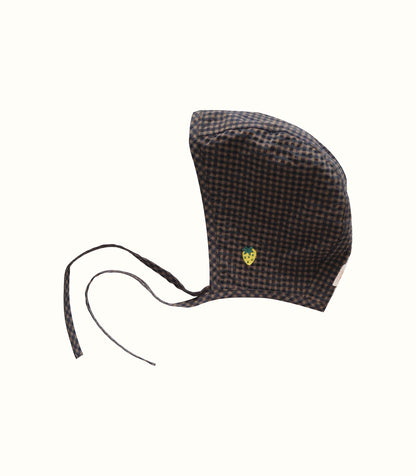 GINGHAM CHECK BONNET