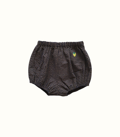 GINGHAM CHECK PUMPKIN PANTS