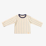 STRAWBERRY STRIPES LONG SLEEVE T-SHIRT