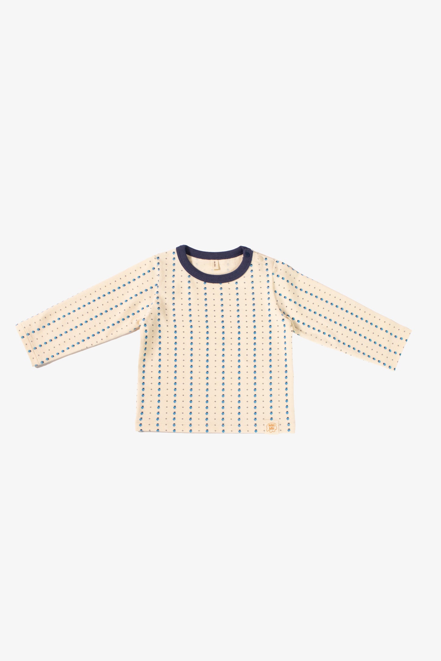 STRAWBERRY STRIPES LONG SLEEVE T-SHIRT