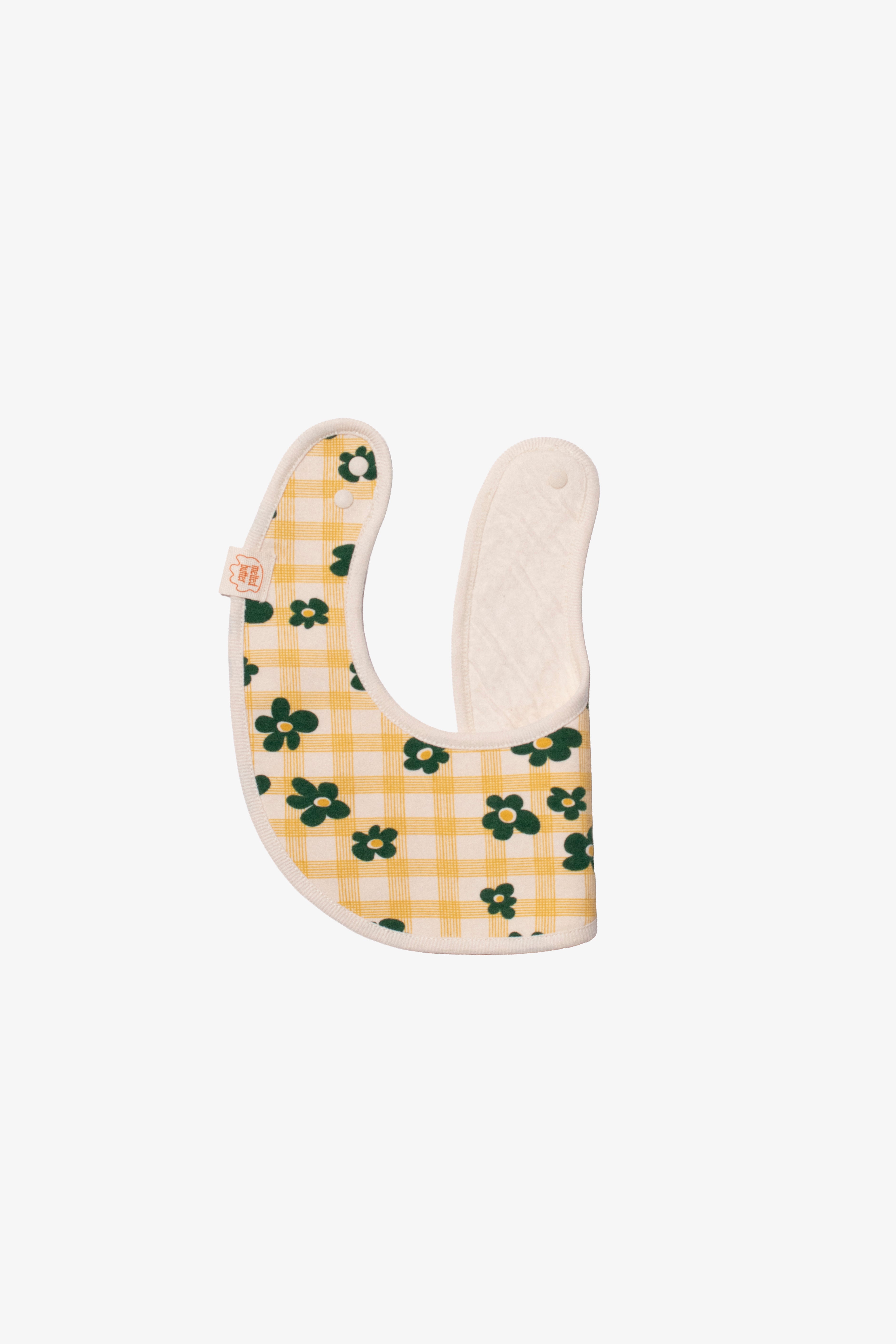 FLOWER CHECK BIB